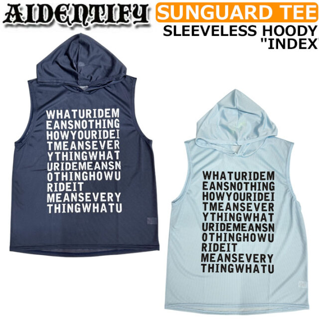 AIDENTIFY SUNGARD TEE Naby Lサイズ AIDENTIFY SUNGUARD TEE / TEE 