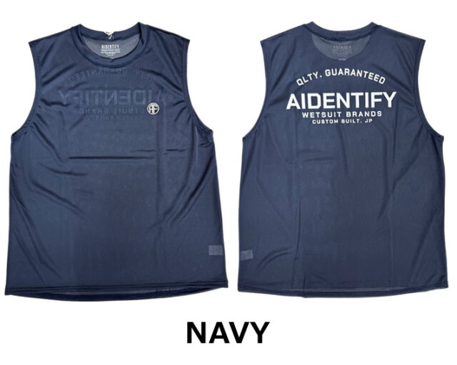 AIDENTIFY SUNGARD TEE Naby Lサイズ ラッシュガード AIDENTIFY アイデンティファイ SUNGUARD TEE