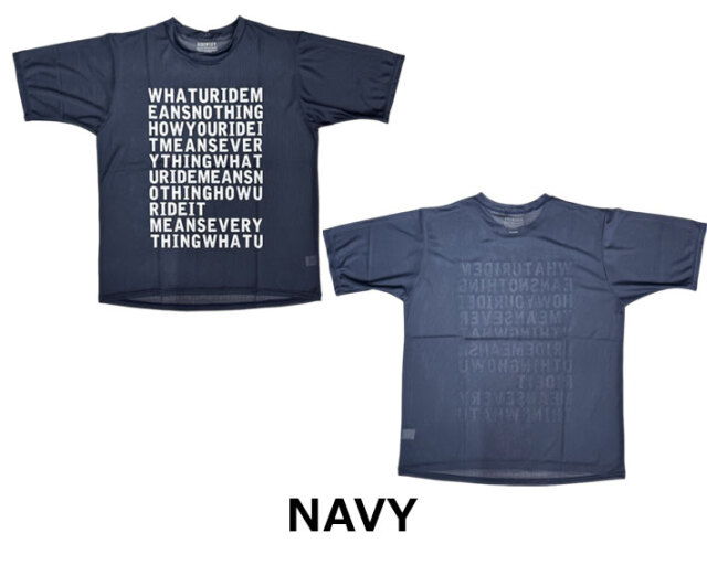 AIDENTIFY SUNGARD TEE Naby Lサイズ AIDENTIFY SUNGUARD TEE / TEE 