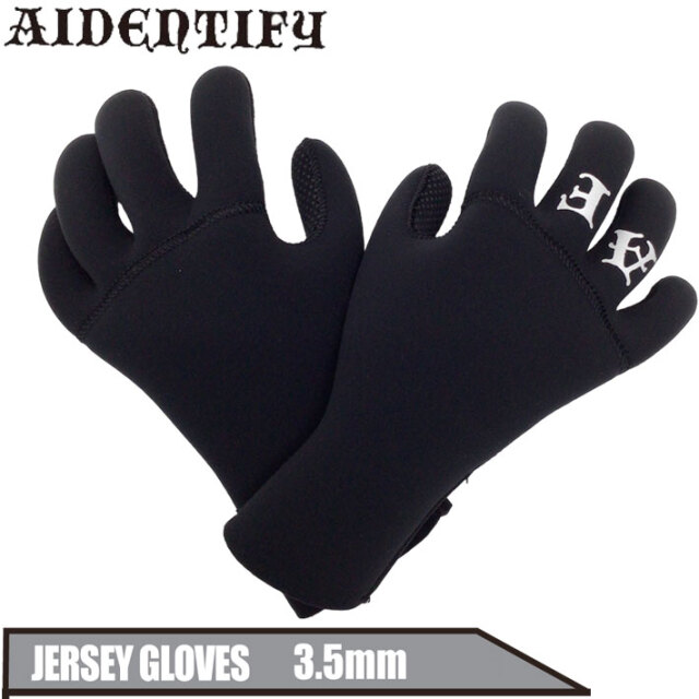 アイデンティファイ AIDENTIFY JERSEY GLOVES 3.5mm ジャージ サーフ