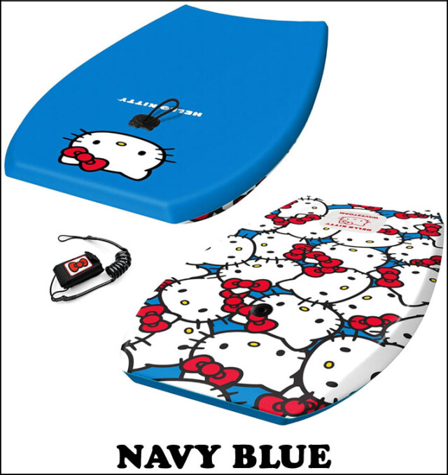 【正規品】ハローキティxwavestorm コラボ　ボディボード　ネイビー HELLO KITTY × Wavestorm ハローキティ ウェーブストーム ボディボード