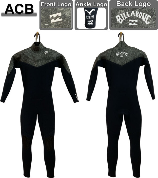 ジャーフル 2024年 BILLABONG ビラボン 3X2mm 濃い ガルウィング