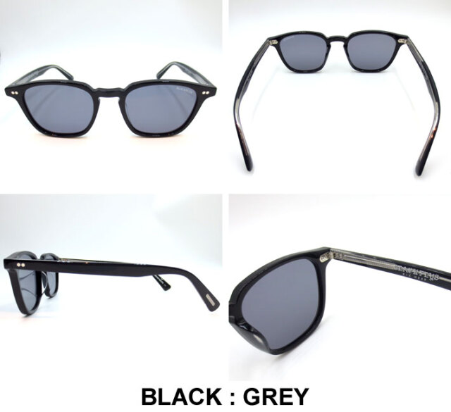 ブラックフライ　クリア　サングラス　FLY SILAS BLACK FLYS ブラックフライ FLY SILAS フライサイラス CLEAR HONE