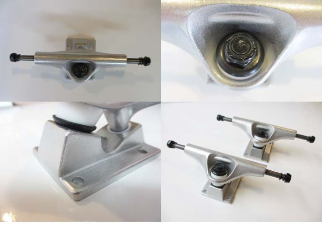 在庫限り] スケボー トラック R2 BLANK TRUCK MID 5.0 RAW
