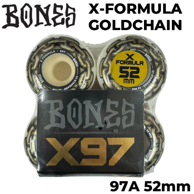 スケートボード ウィール BONES WHEEL GOLD CHAIN V1 ボーンズ