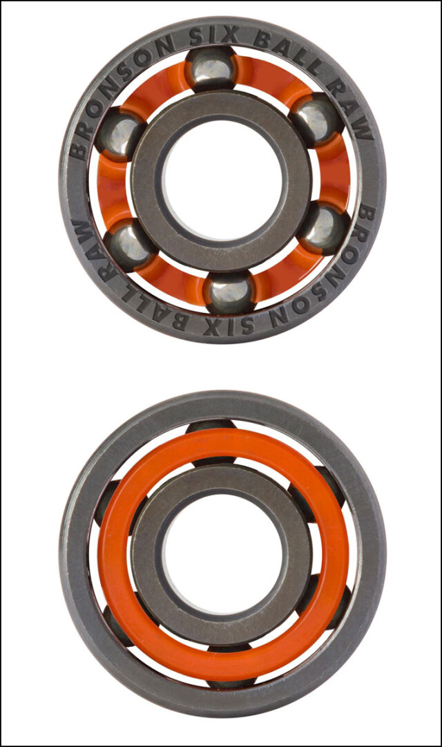 BRONSON SPEED ブロンソン スピード BEARING 6-BALL RAW スケート
