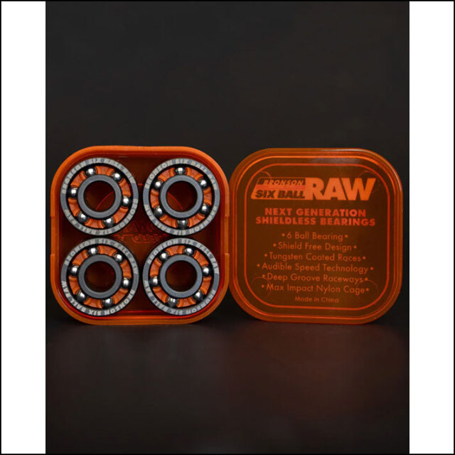 BRONSON SPEED ブロンソン スピード BEARING 6-BALL RAW スケート