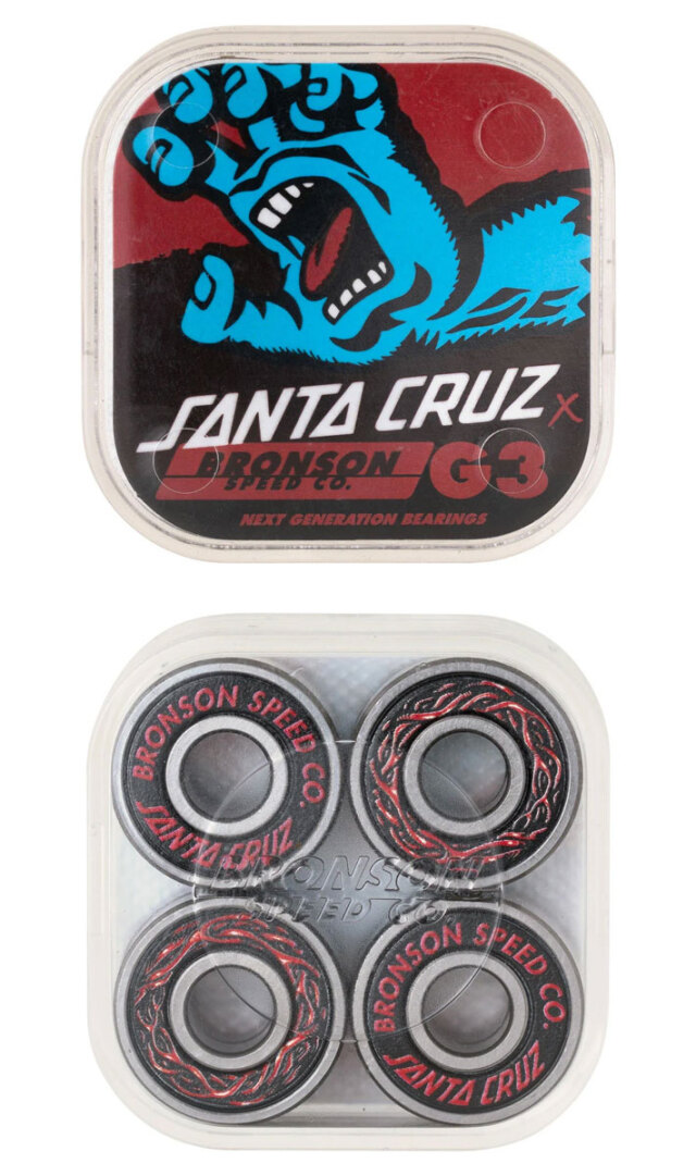 SANTA CRUZ スケートボード ベアリング変更済み SANTA CRUZ スケートボード ベアリング変更済み - メルカリ