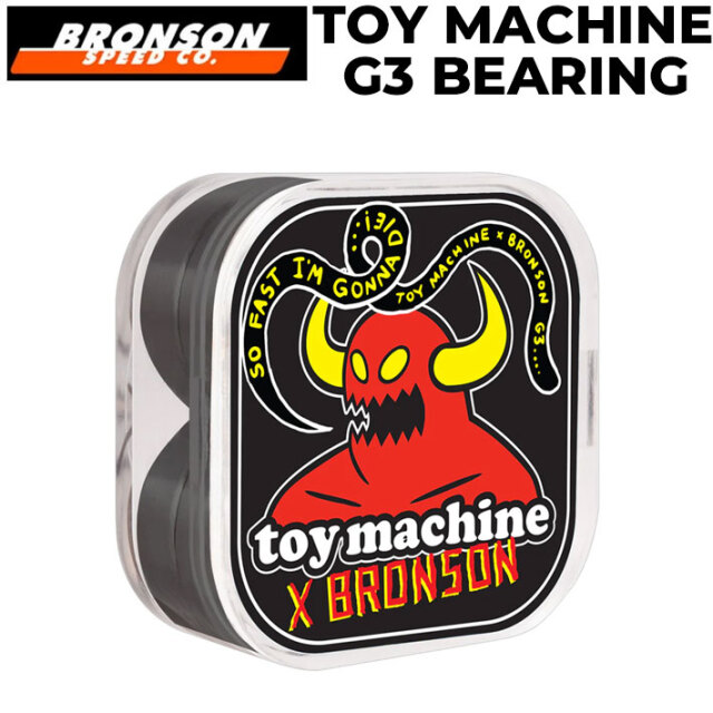 BRONSON SPEED ベアリング ブロンソン スピード TOY MACHINE G3