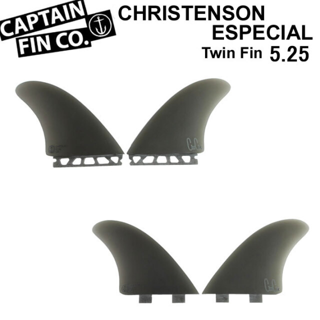 CAPTAIN FIN キャプテンフィン CHRISTENSON TWIN ESPECIAL 5.25 FUTURE  