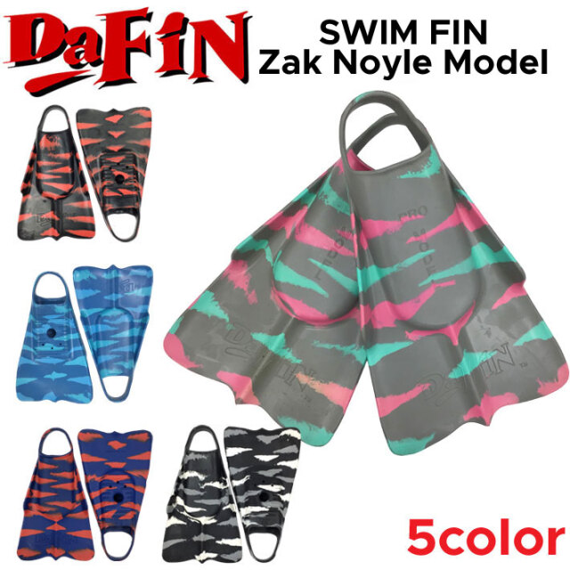 美品 DaFin Pro ZakNoyle OceanBlue 中古 Lサイズ DA FIN ダフィン スイムフィン Zak Noyle ザック・ノイル SWIM