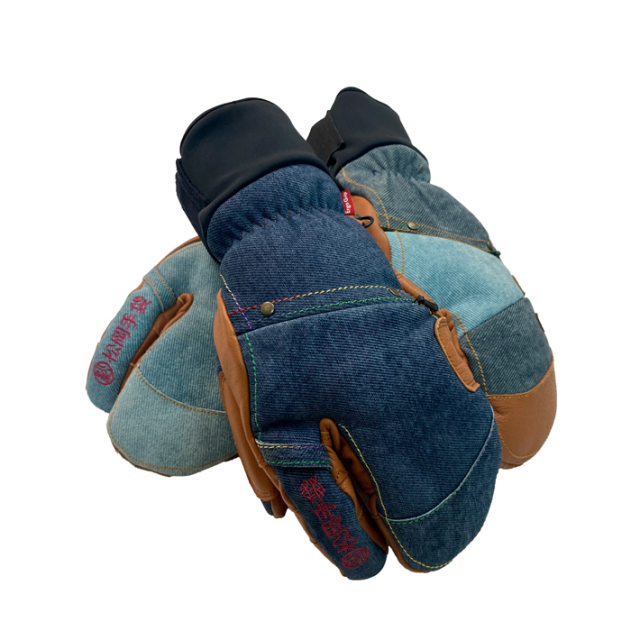 予約商品] 26-27 松岡手袋 スノーボード グローブ EXTREAM RIDE DENIM