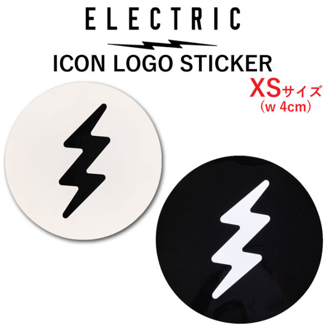 ステッカー エレクトリック ELECTRIC ICON LOGO STICKER [XSサイズ