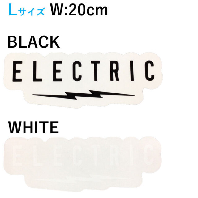 ステッカー エレクトリック ELECTRIC UNDER VOLT CLEAR STICKER [L