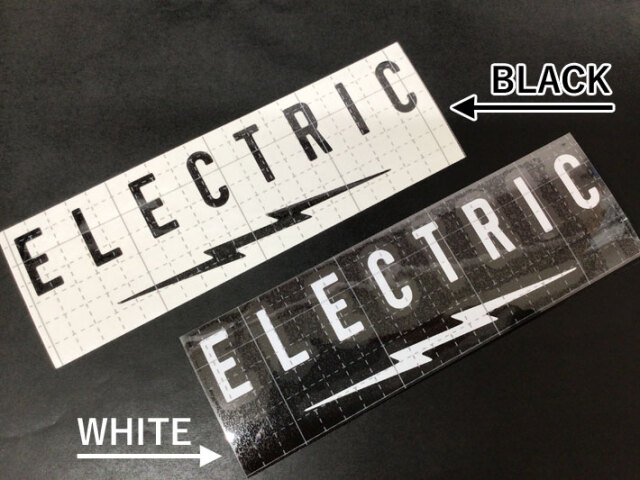 ステッカー エレクトリック ELECTRIC UNDER VOLT CUTTING STICKER [L