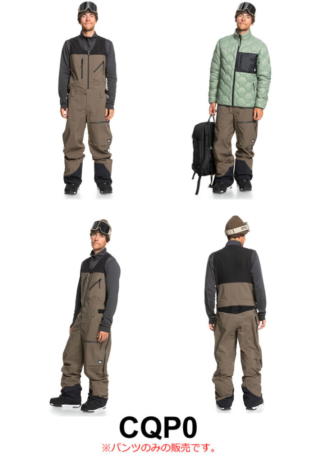 予約] 24-25 QUIKSILVER ウェア パンツ ビブパンツ クイックシルバー  
