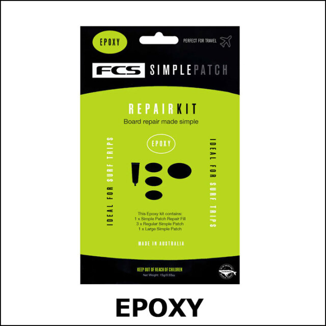 FCS リペア サーフィン Repair Kit リペアキット シンプルパッチ