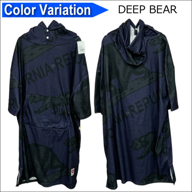 マイクロファイバー ポンチョ FRUITION フリューション PONCHO