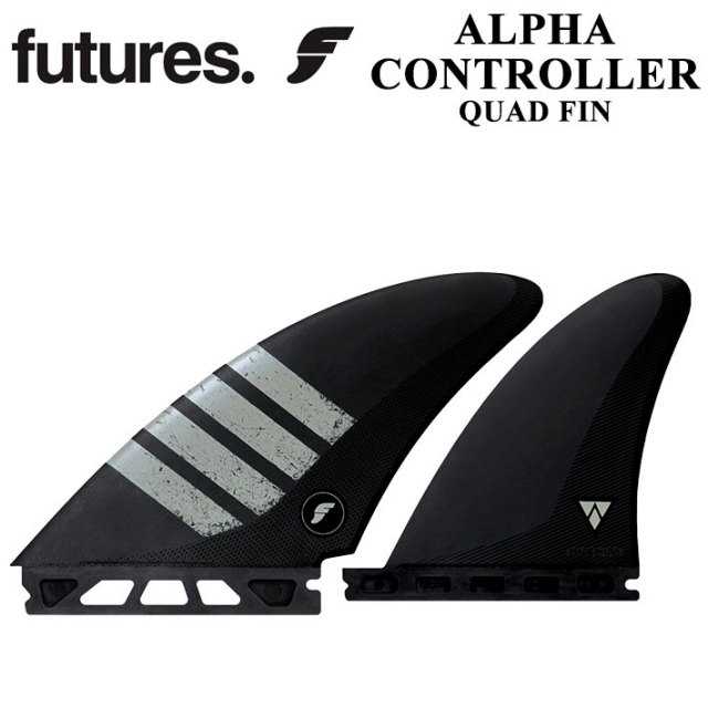 futures. フューチャーフィン ALPHA アルファ CONTROLLER CARBON GREY  