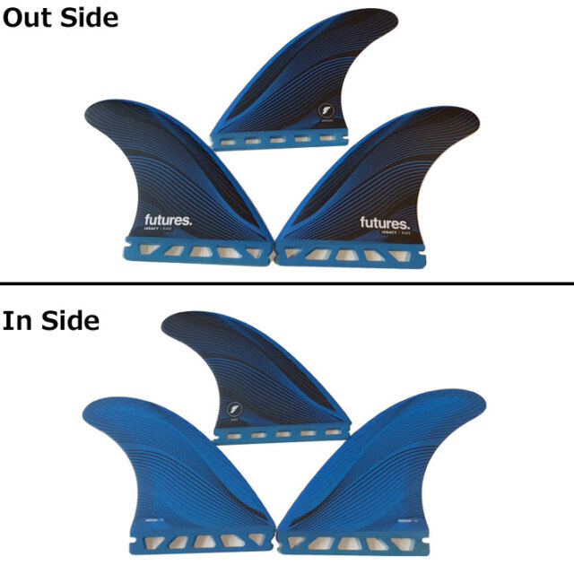future fin フューチャーフィン RTM HEX LEGACY R6 レガシー TRI FIN 3