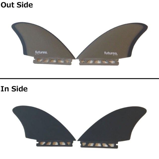 ショートボード用フィン FUTURES. FIN フューチャーフィン FIBER GLASS 