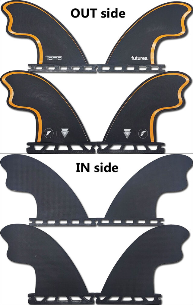 future fin フューチャーフィン FIBER GLASS TOMO QUAD ダニエル  