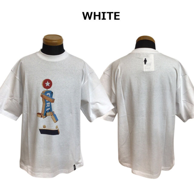 在庫限り] [メール便発送商品] GIRL ガール Tシャツ 日本限定