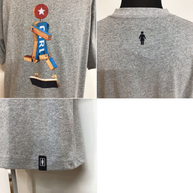 在庫限り] [メール便発送商品] GIRL ガール Tシャツ 日本限定