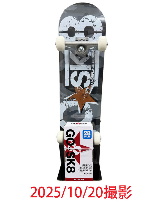 26 GOSK8 ゴースケート キッズ スケートボード コンプリート 28インチ 