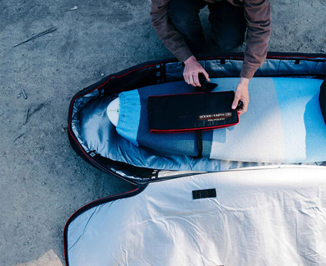 OCEAN&EARTH LONGBOARD FIN POUCH ロングボードフィンポーチ サーフ