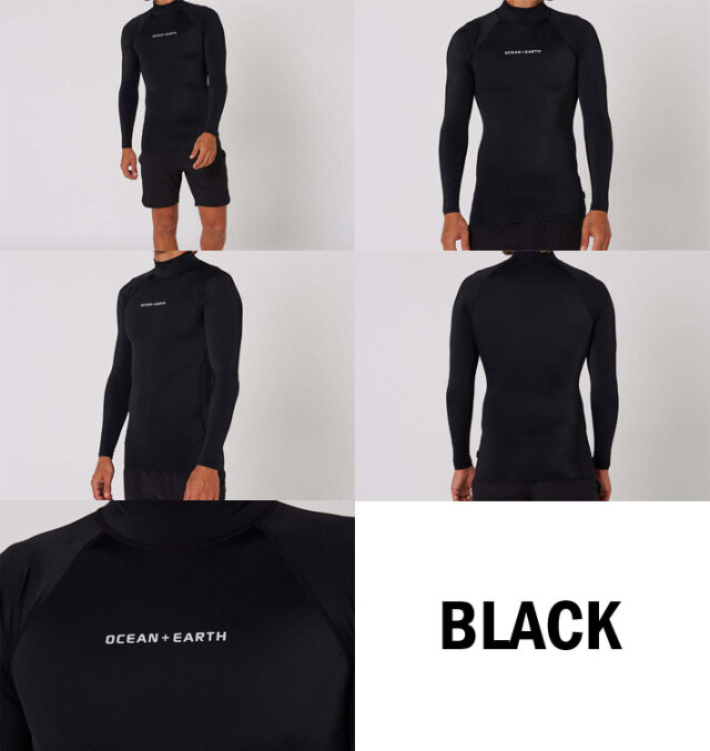 OCEAN&EARTH オーシャンアンドアース SCRIPT L/S RASH GUARD