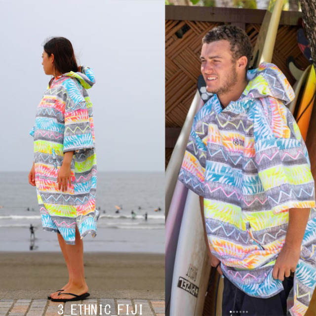 25 タバルア マイクロファイバーポンチョ [3021] TAVARUA MICRO FIBER