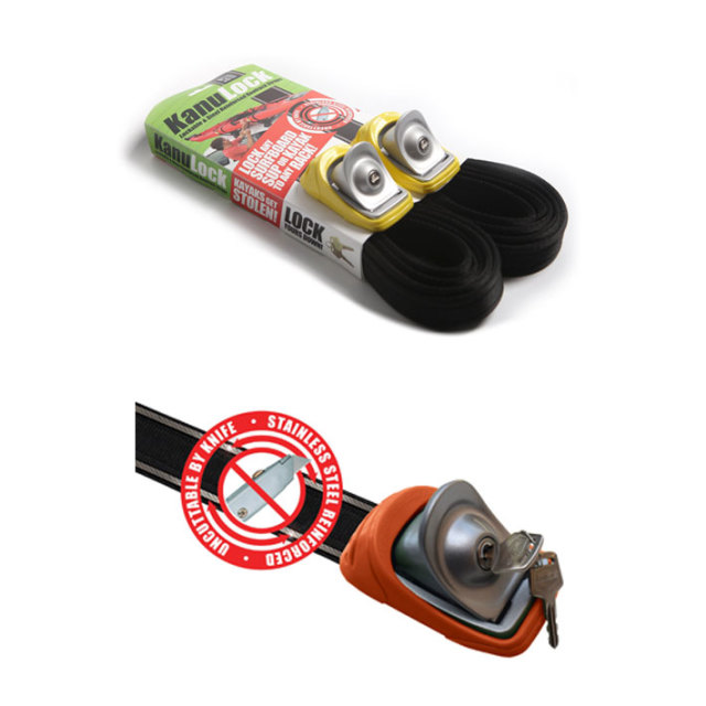 KANULOCK Tie-Down STRAPS タイダウンベルト LOCKABLE 盗難防止