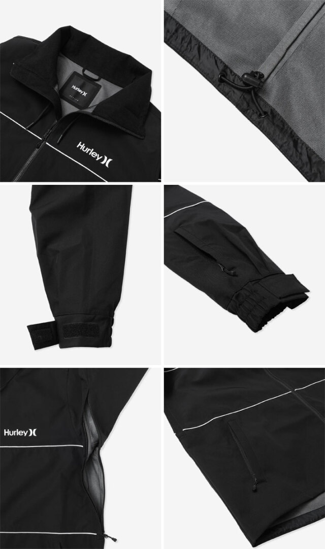 Hurley スノーボードパンツ ブラック 在庫限り] 24-25 Hurley ウェア パンツ ハーレー スノーボード