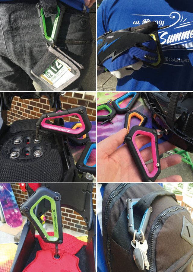CLICK CARABINER クリックカラビナ スノーボードツール スノーボード