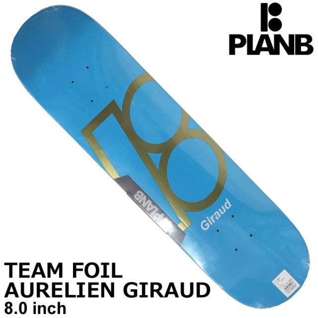 スケート デッキ PLAN B プランビー スケートボード TEAM FOIL