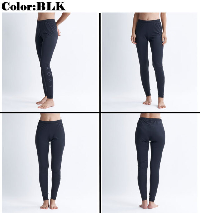 ROXY ロキシーパフォーマンス用 ブラックレギンス S/PITCH OUTLET】Roxy 水陸両用 速乾 UVカット レギンス JUMP HIGH