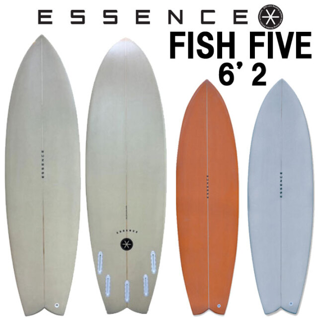 2025 ESSENCE BOARDS エッセンス サーフボード FISH FIVE フィッシュ 