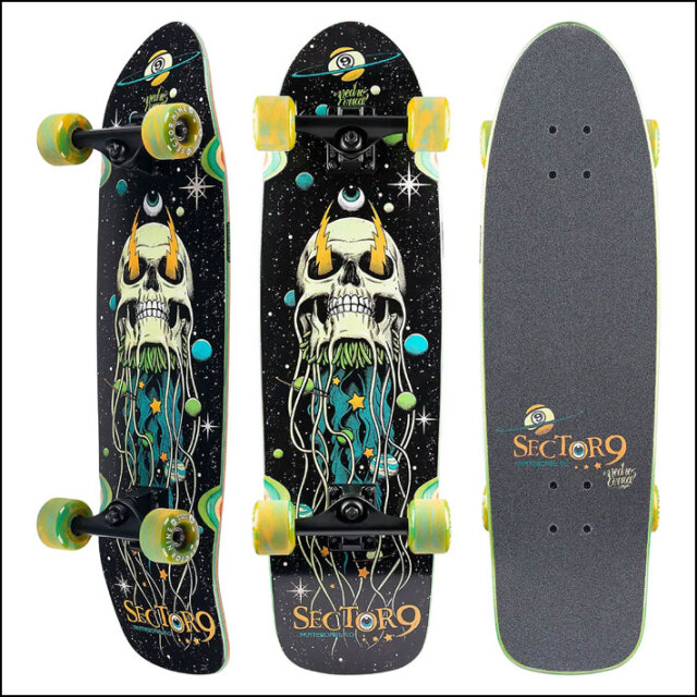 スケートボード Sector nine SECTOR9 セクターナイン BOSS ROSS PRO BLAZE 32.5インチ PARK サーフ
