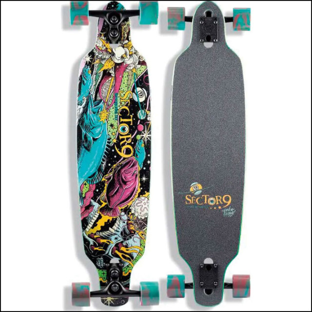サーフスケートボード SECTOR9 セクターナイン FRACTAL BATTLE 36.0インチ CARVING サーフ