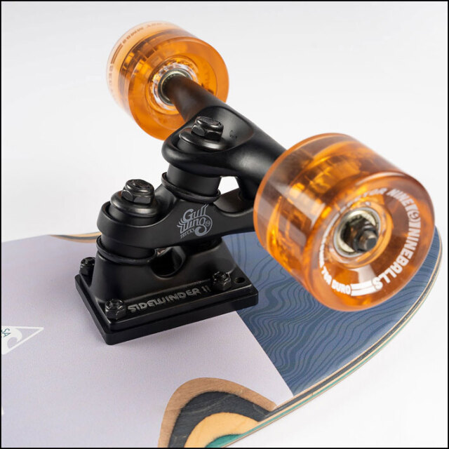 サーフスケート　ウォーキング　練習用　SECTOR9 セクター9 スケボー SECTOR9 セクターナイン UNAGI RIPS 34.5インチ SURF サーフスケート