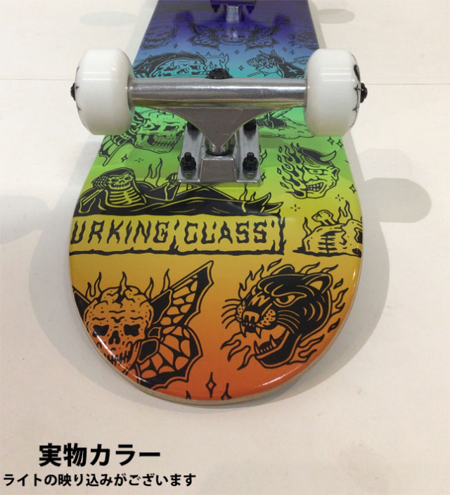 キッズサイズ 組立済み スケートボード LURKING CLASS 7.0inch FLASH