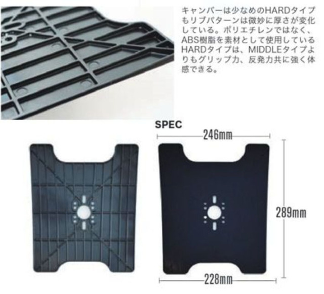 最新！OJKプレート カービングプレート フリースタイル用 CP-04