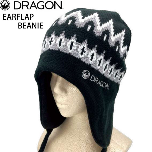 メール便発送商品] 25-26 DRAGON ドラゴン EAR FLAP BEANIE イヤー