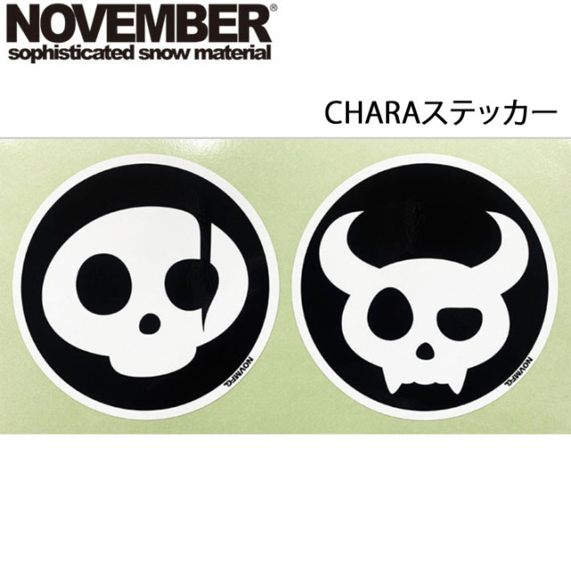 NOVEMBER 【ノベンバー】ステッカー CHARA STICKER SET [33] キャラ
