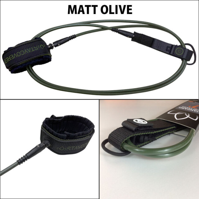 2026 サーフィン リーシュコード スティカバード COMP LEASH.220 8'0ft
