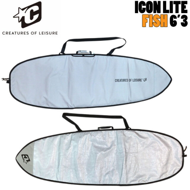 2026 クリエイチャー ICON LITE BOARD COVERS RETRO/FISH [6'3
