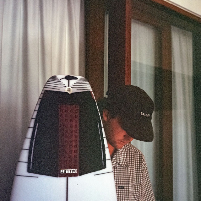 BALLET サーフィン デッキパッド ANTI-SLIP 3ピース バレー ショート用