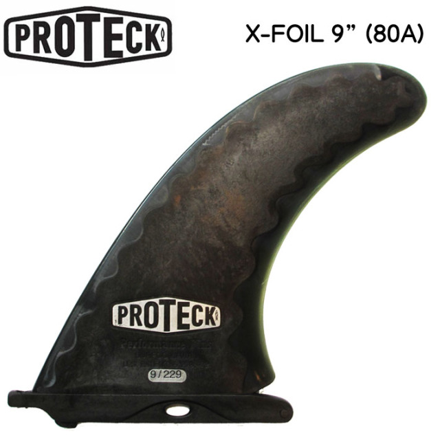 PROTECK FIN プロテック フィン X-FOIL FF.BOX 9.0 (80A) ロングボードフィン スーパーフレックス PROTECK FIN プロテック フィン X-FOIL FF.BOX 9.0