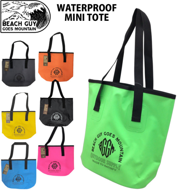 BGGM ウォータープルーフ ミニトートバッグ WATERPROOF MINI TOTE 